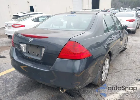 2006 Honda Accord 3.0 Ex из США, поврежденный, VIN 1HGCM66876A020302